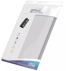 Ultimate Guard Binder: 18-Pocket 360 Zipfolio Xenoskin White UGD010209